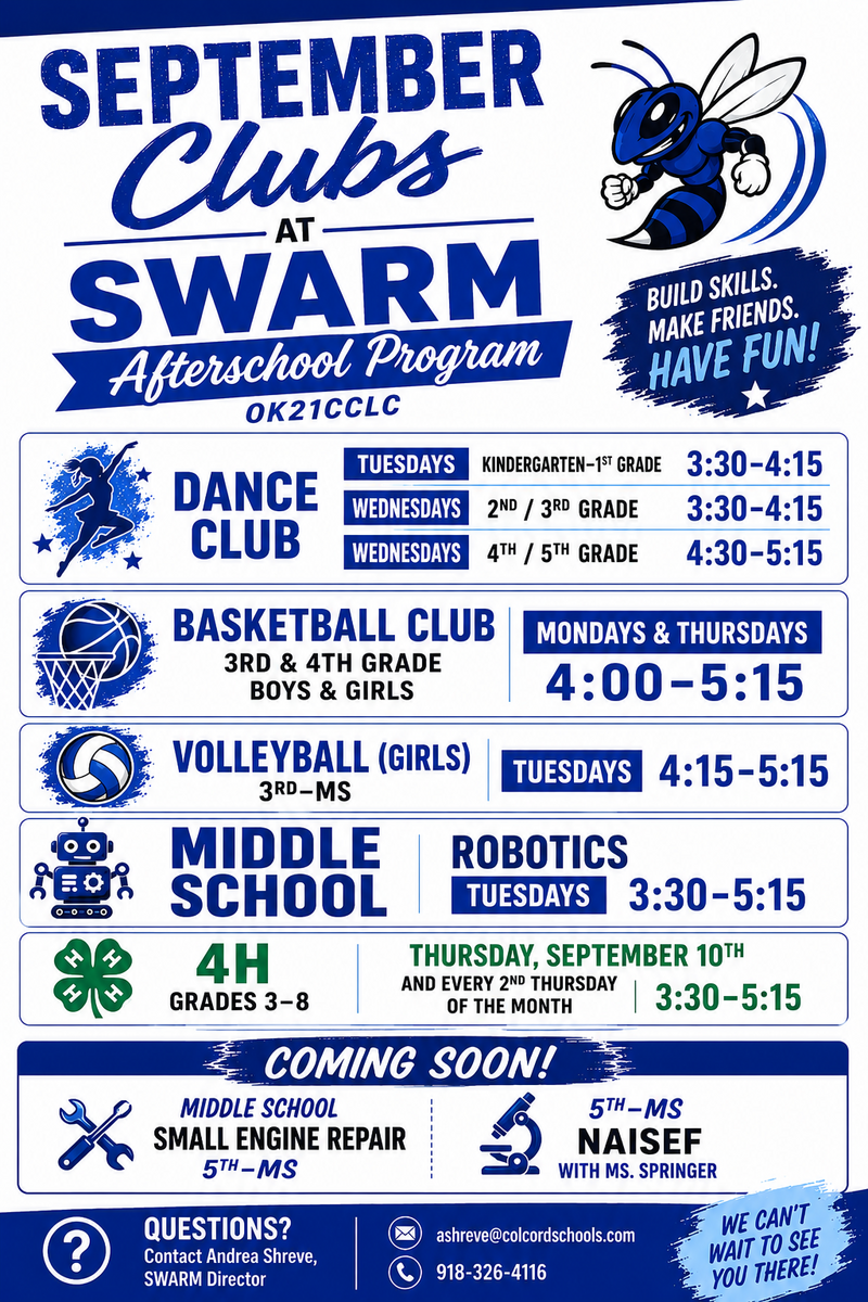 SWARM After School Clubs