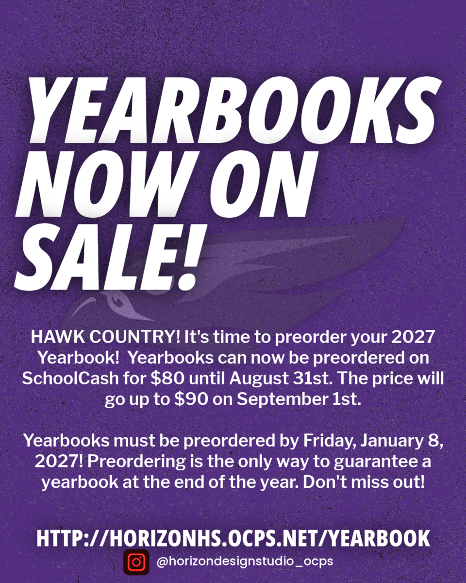 Yearbooks and Senior Ads NOW ON SALE!