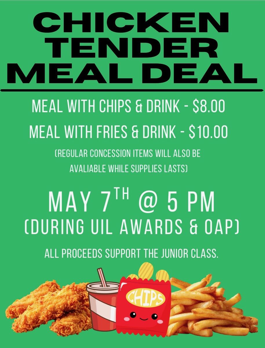 Meal Deal/UIL awards/OAP Production