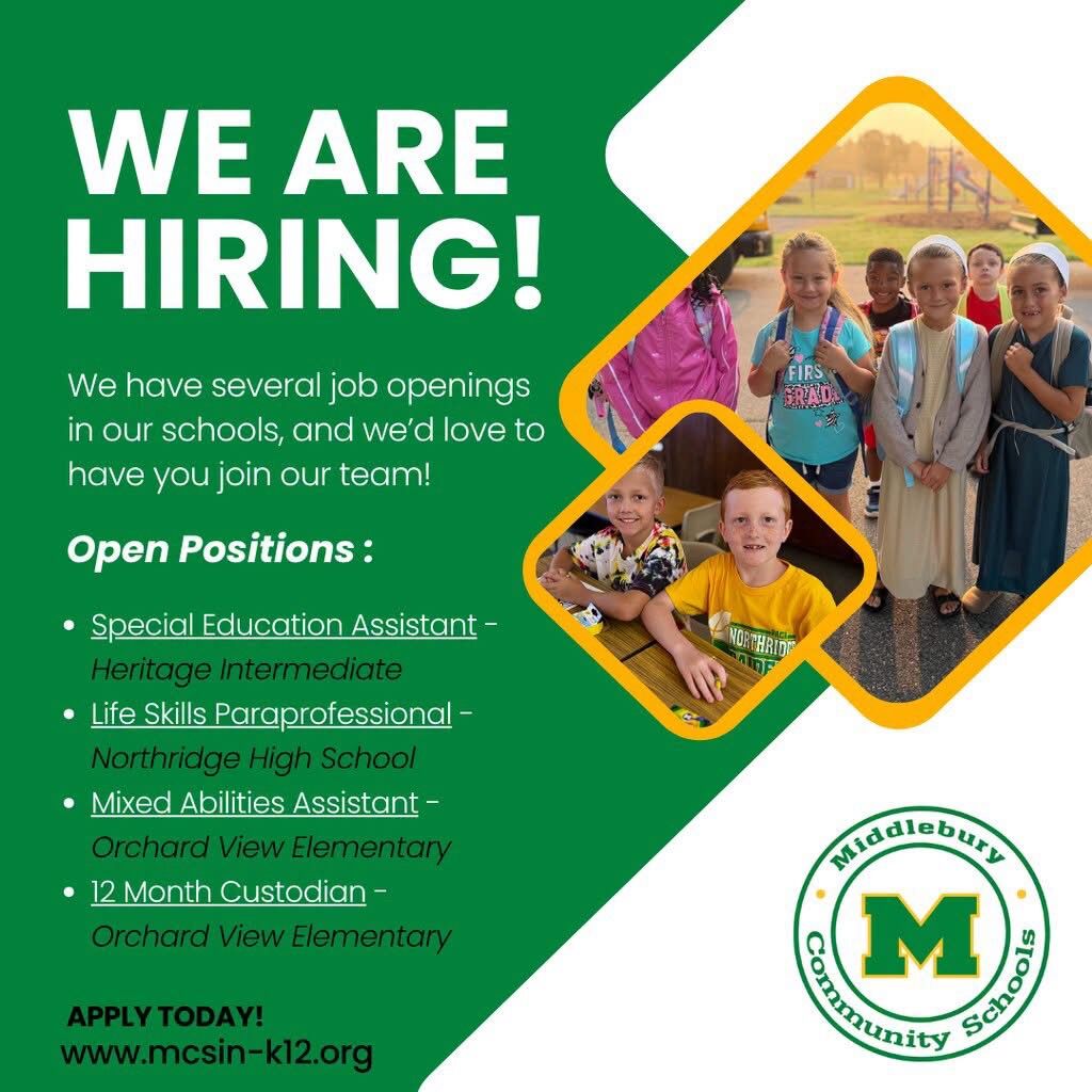 We are hiring!