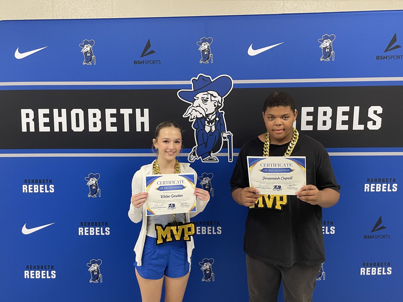 RMS Students of the Month- August