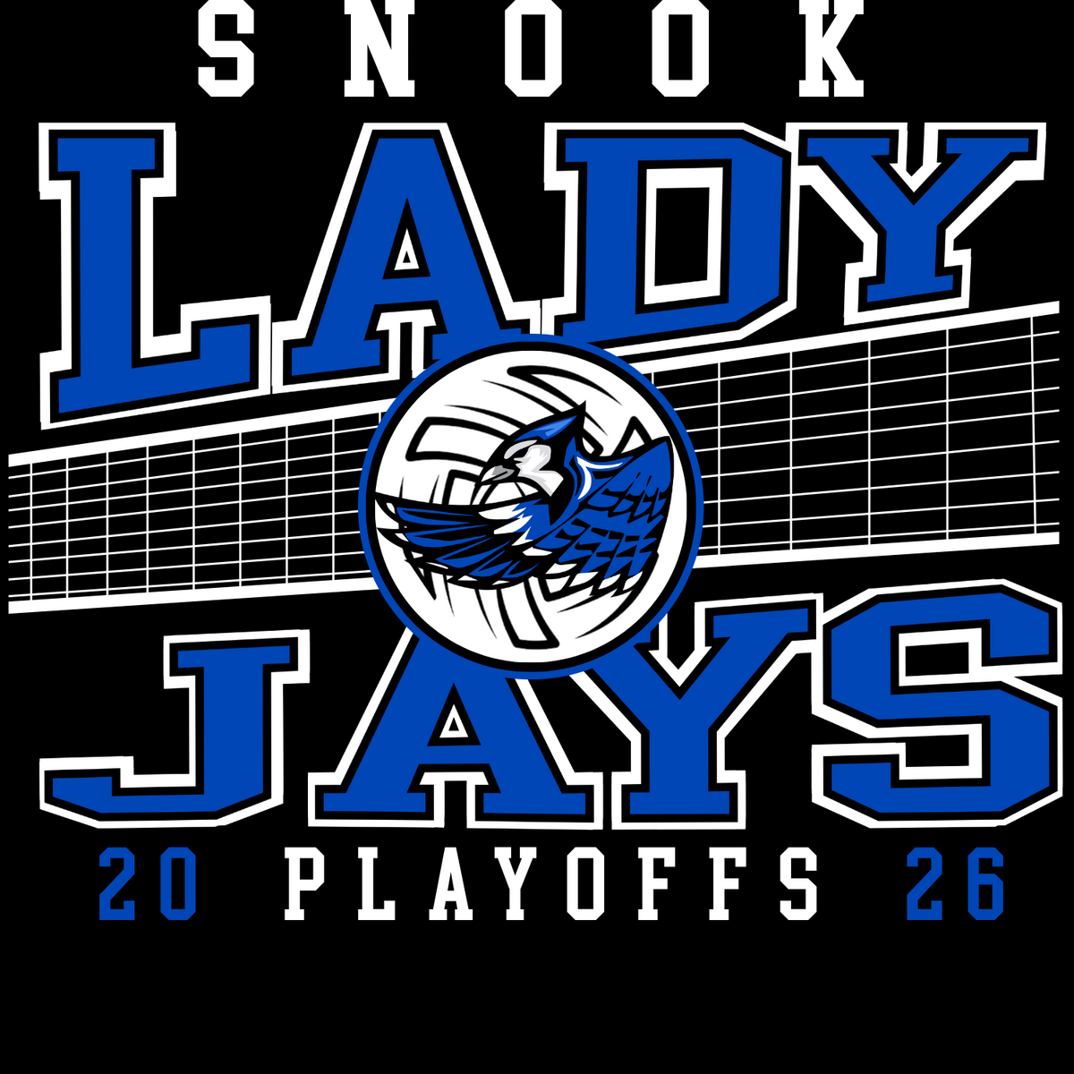 Lady Jay playoff T-shirt order information. 