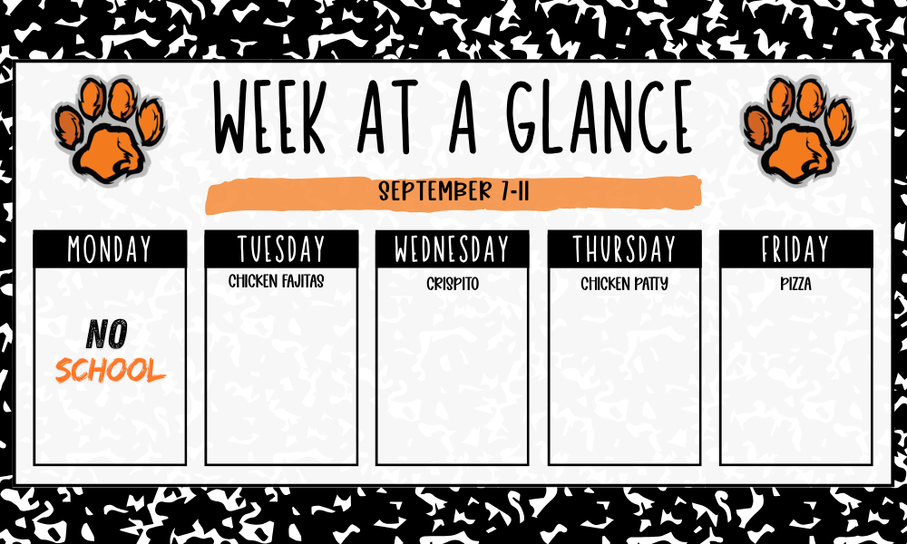 Week at a Glance 