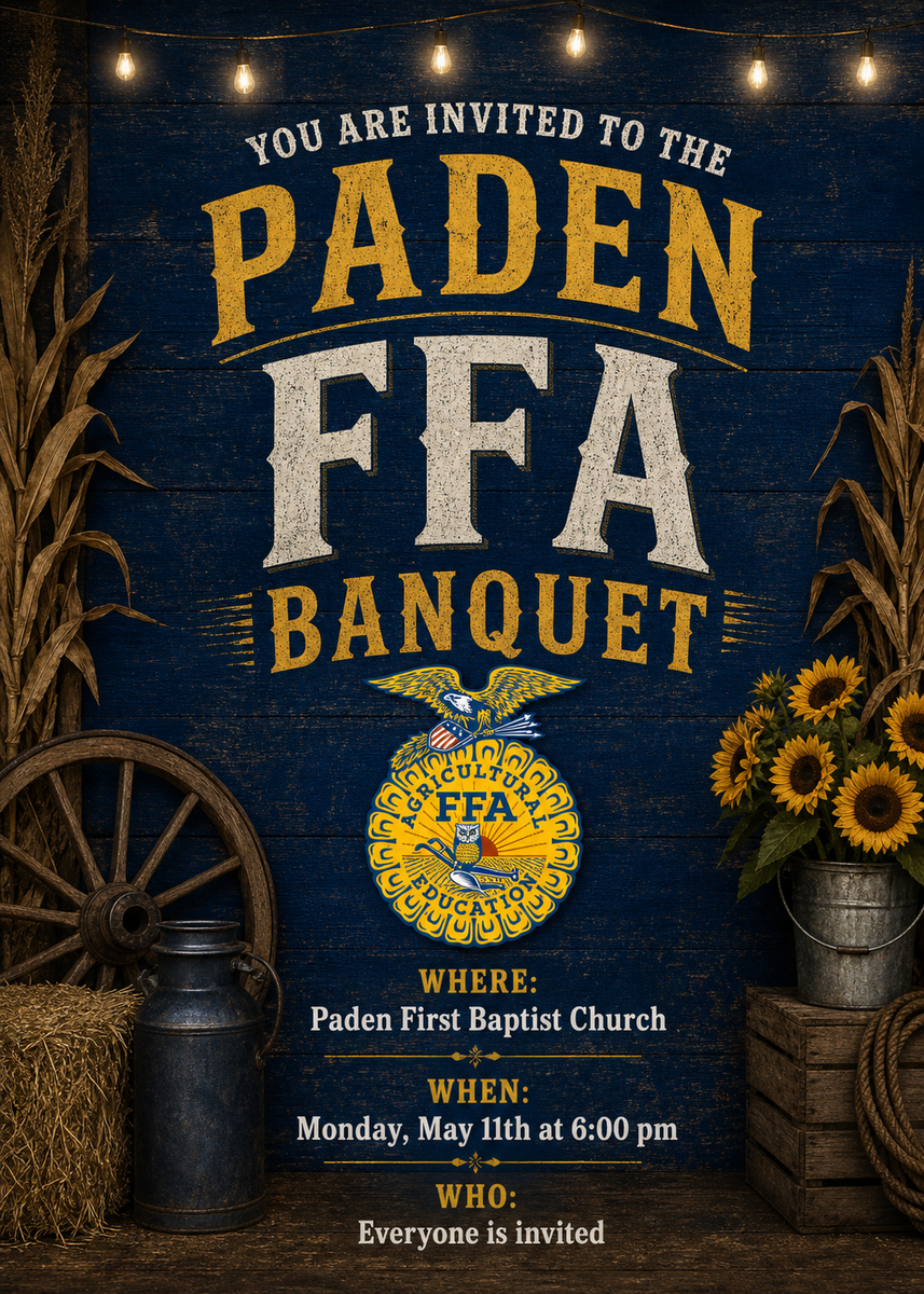 Paden FFA Banquet
