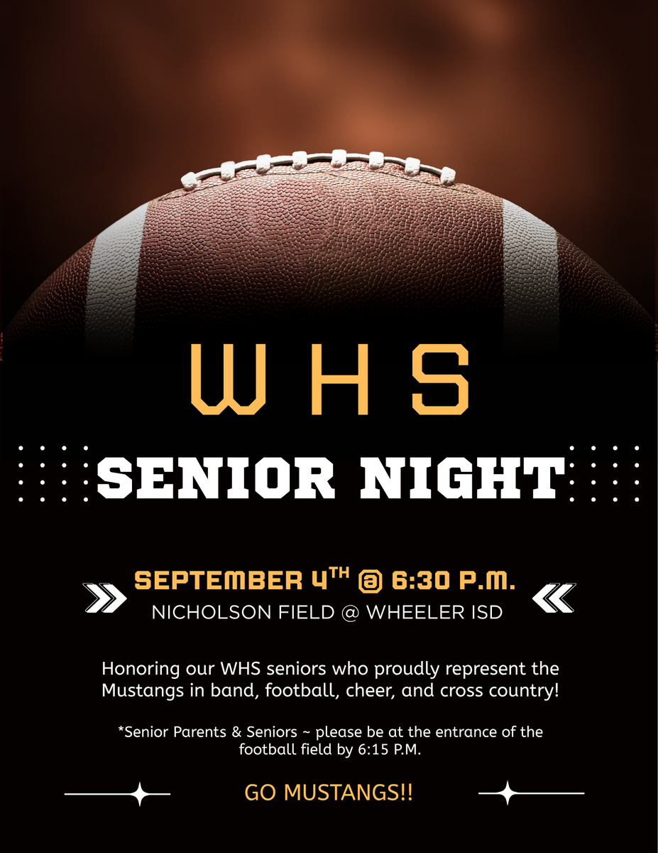 Senior night 9-4-26