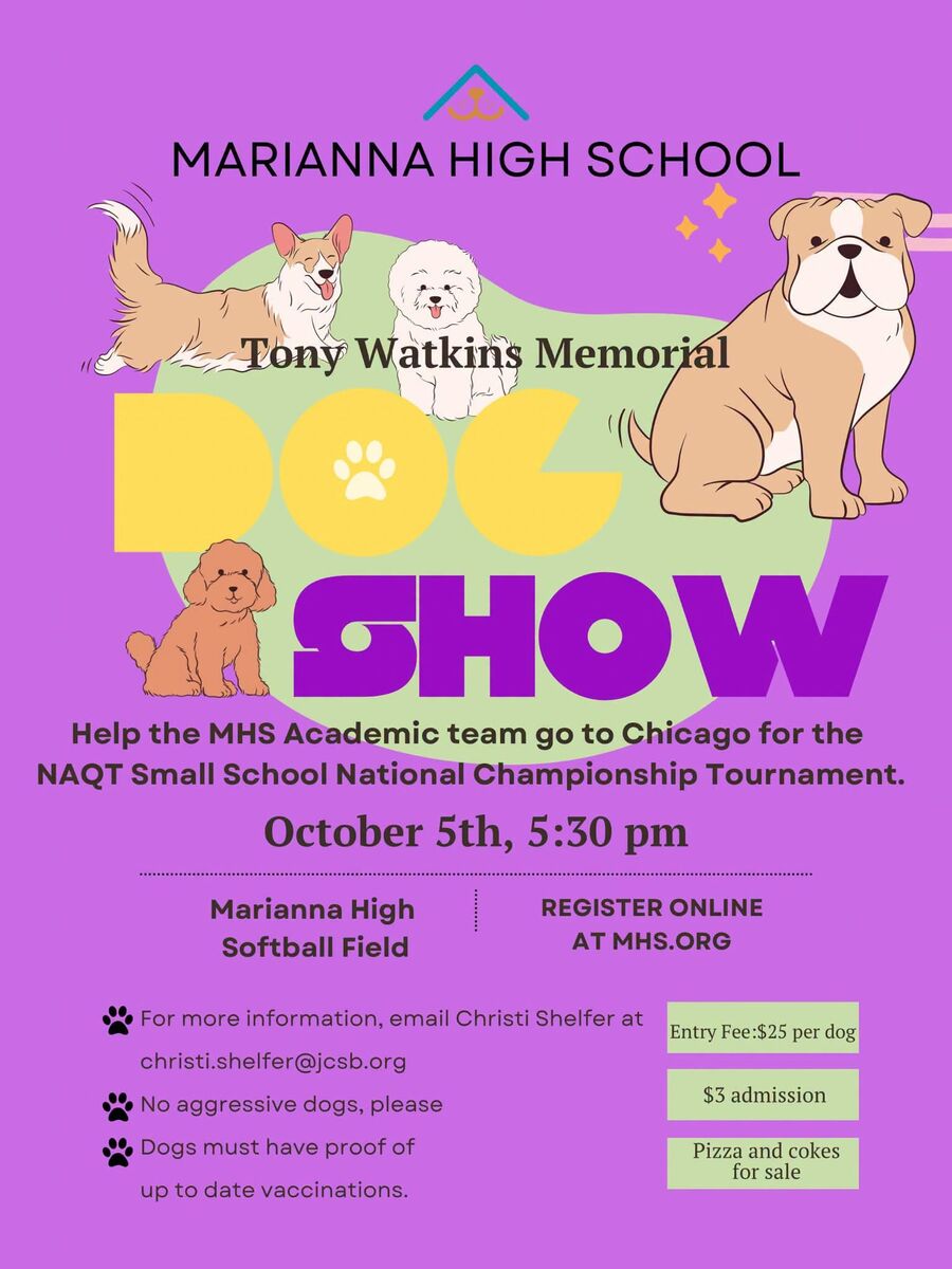 Homecoming Week Tony Watkins Memorial Dog Show