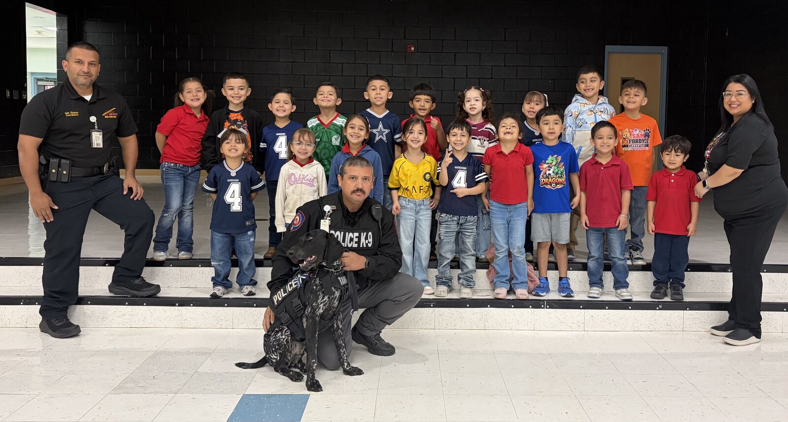 Special Guests Bring Red Ribbon Week Message to Our Youngest Coyotes