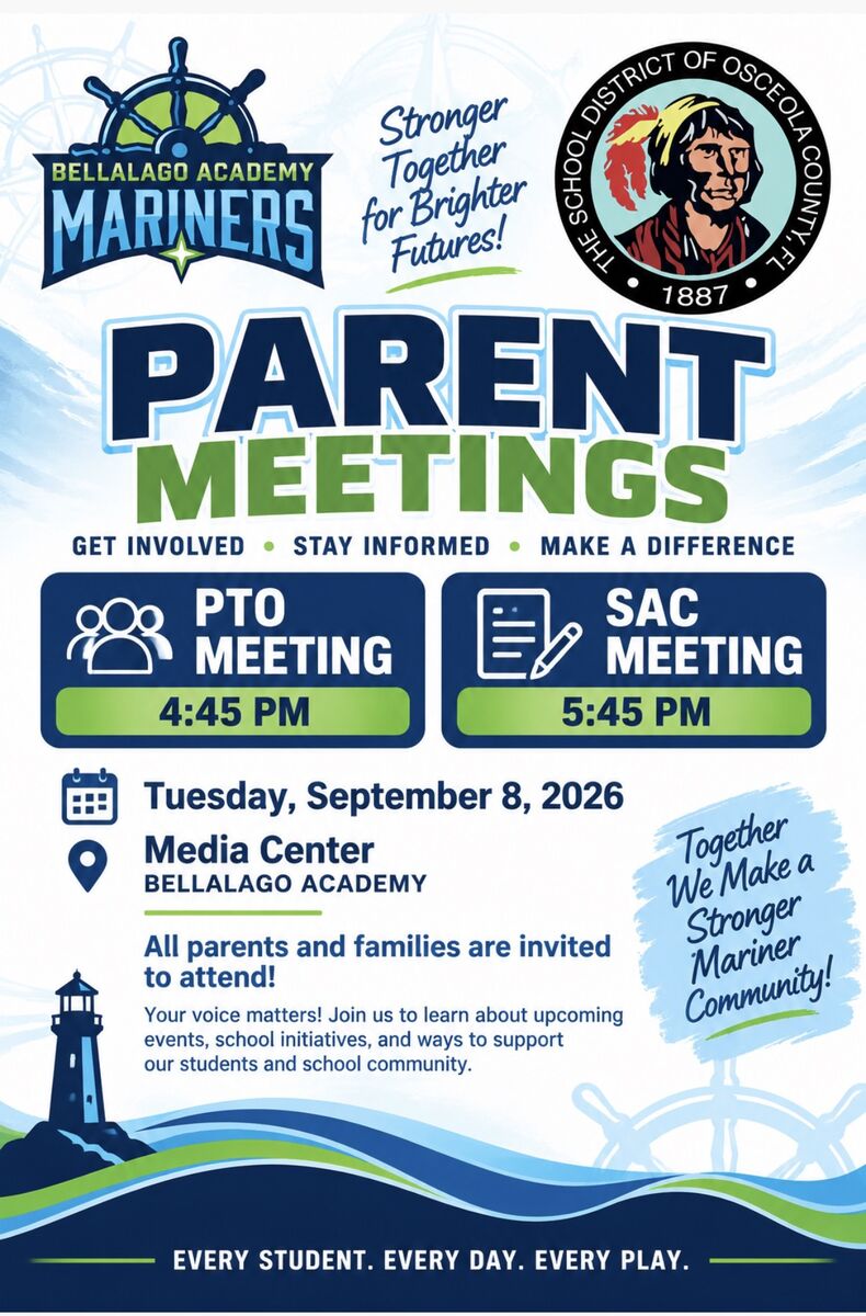 PTO & SAC Meetings 