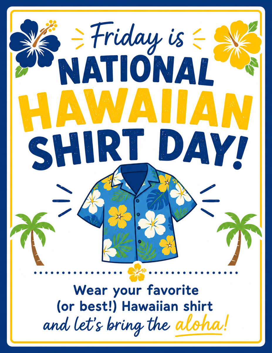National Hawaiian Shirt Day