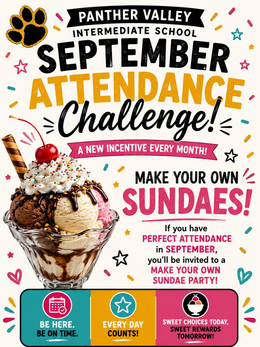 Attendance Challenge Starts Tomorrow!