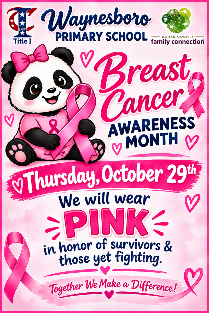  Panda Page Parent Week of October 12th - October 16th