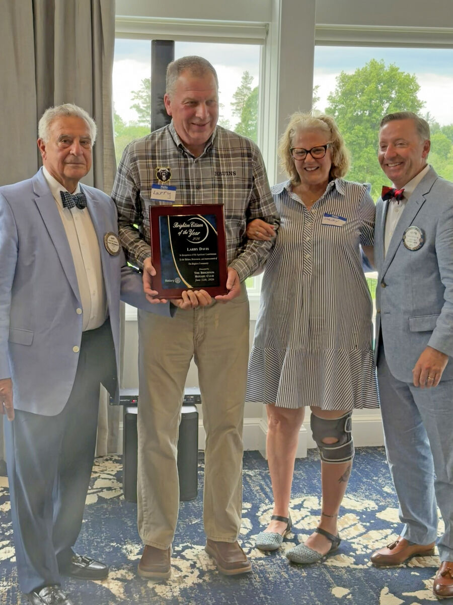 Larry Davis Named Brighton Rotary Citizen of the Year Award