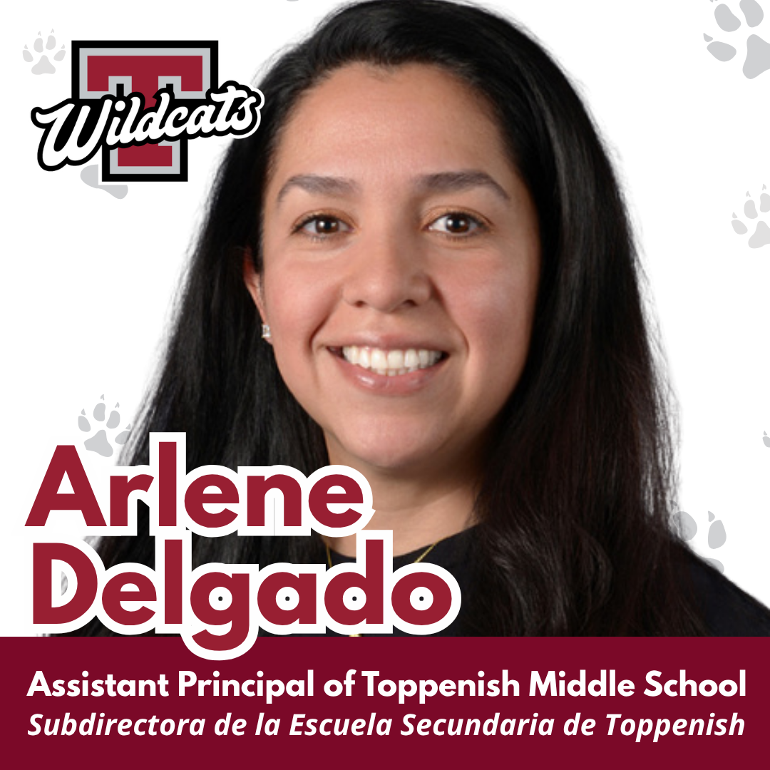 Announcing Mrs. Delgado as Assistant Principal of TMS!