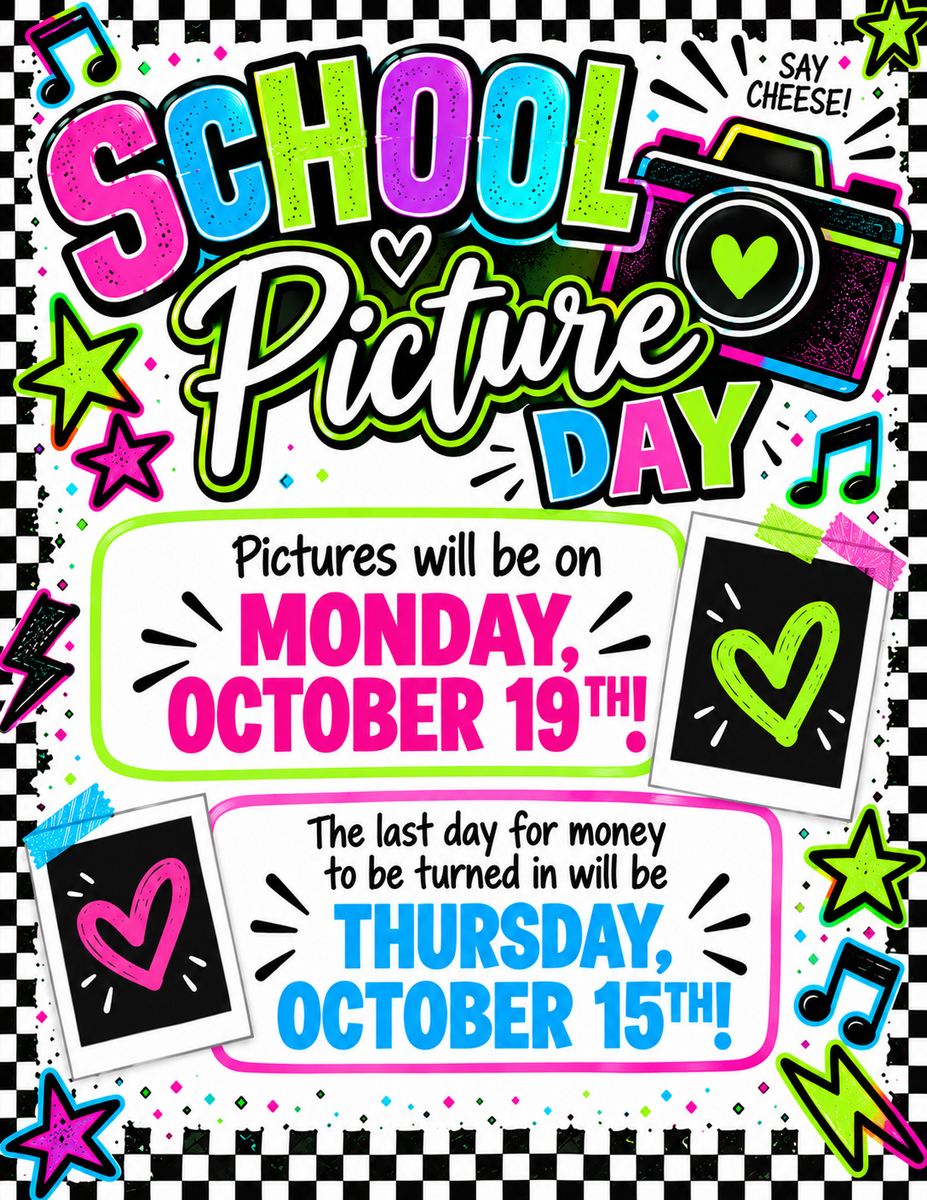 Picture Money is Due tomorrow