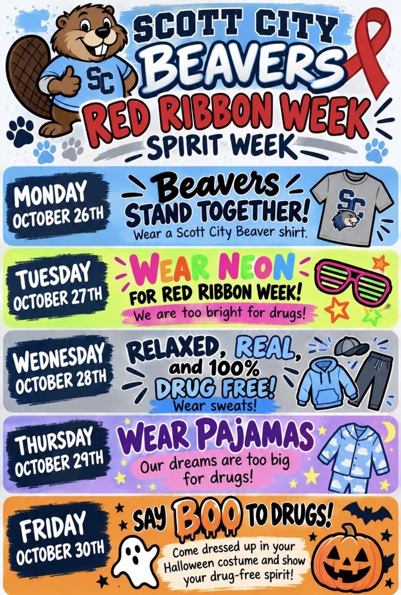 Red Ribbon Spirit Week