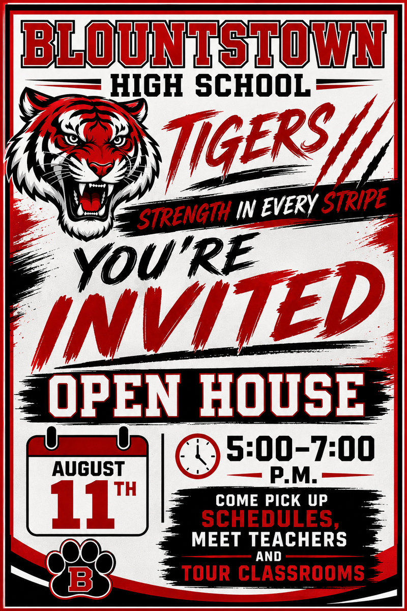 Open House Announcement