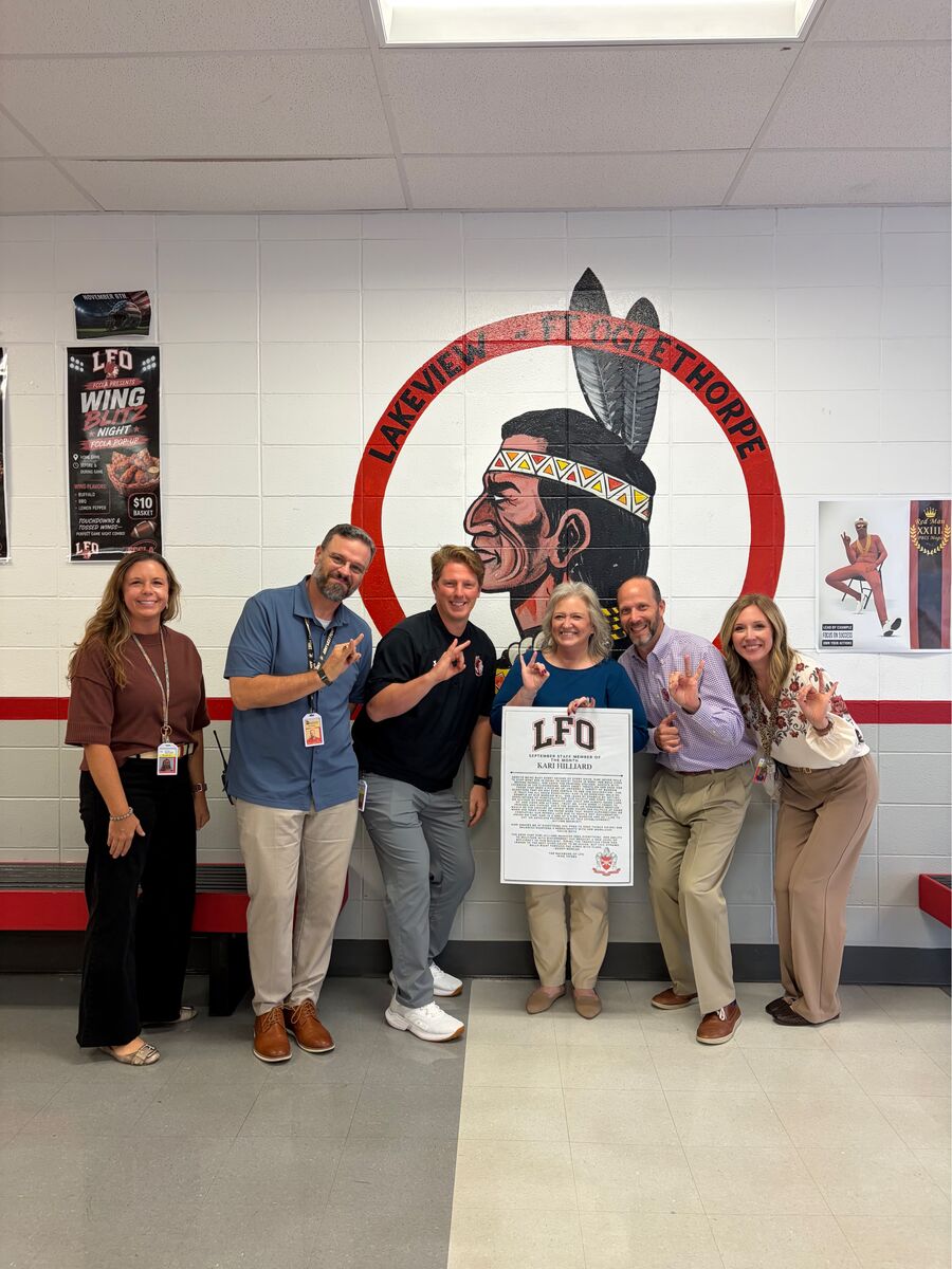 Teacher and Staff Member of the Month!
