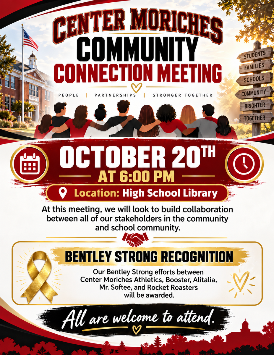 Center Moriches Community Connect Meeting - Tuesday, October 20