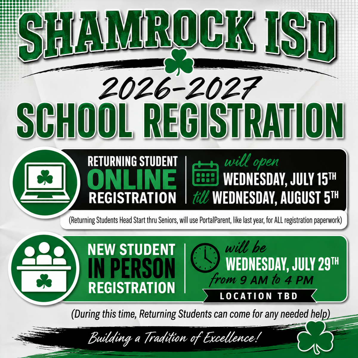 2026-2027 School Registration 