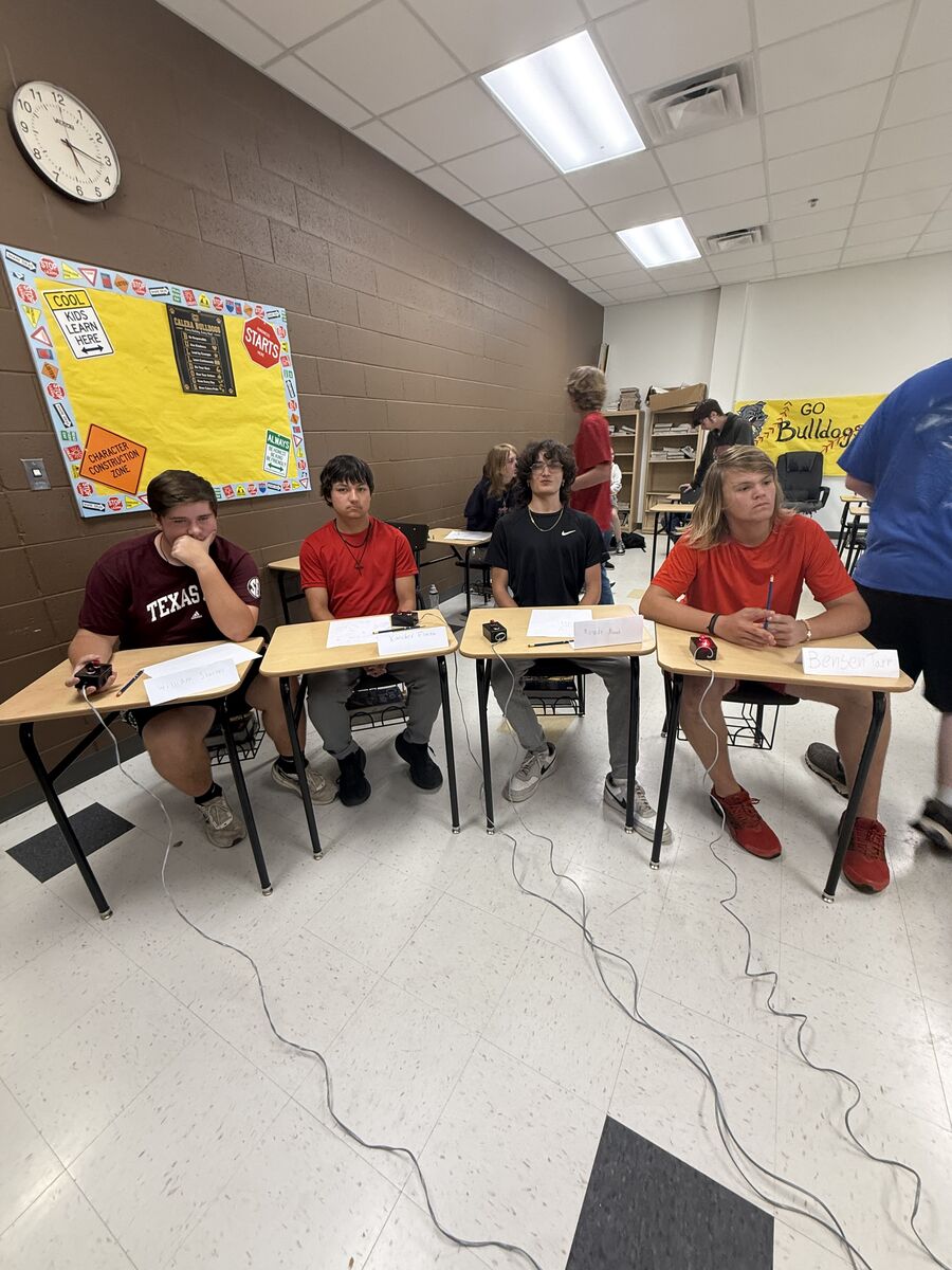 High School Academic Team Defeats Calera