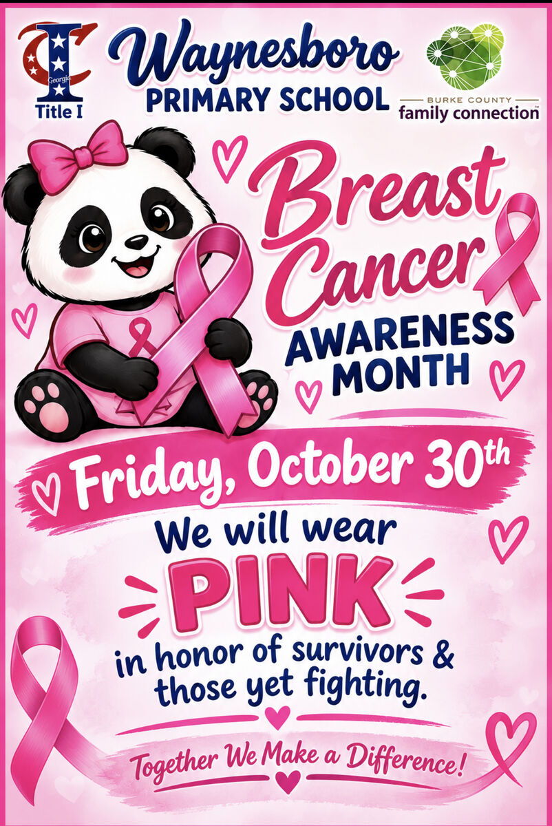 Panda Page Parent Week of October 19th - October 23rd