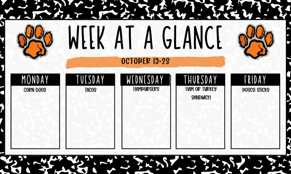 Week at a Glance 