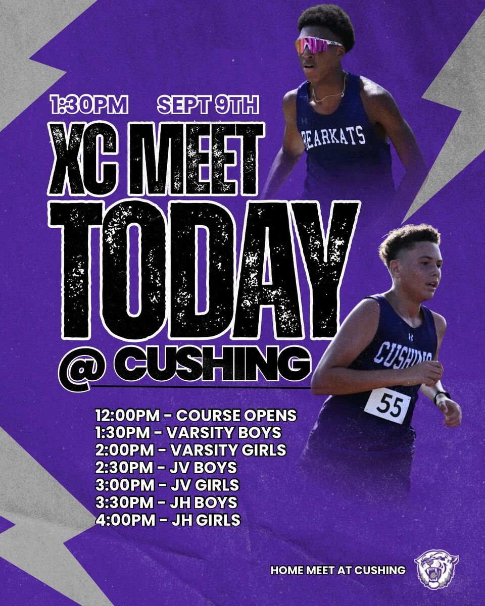 XC MEET AT HOME TODAY RUN 👟 