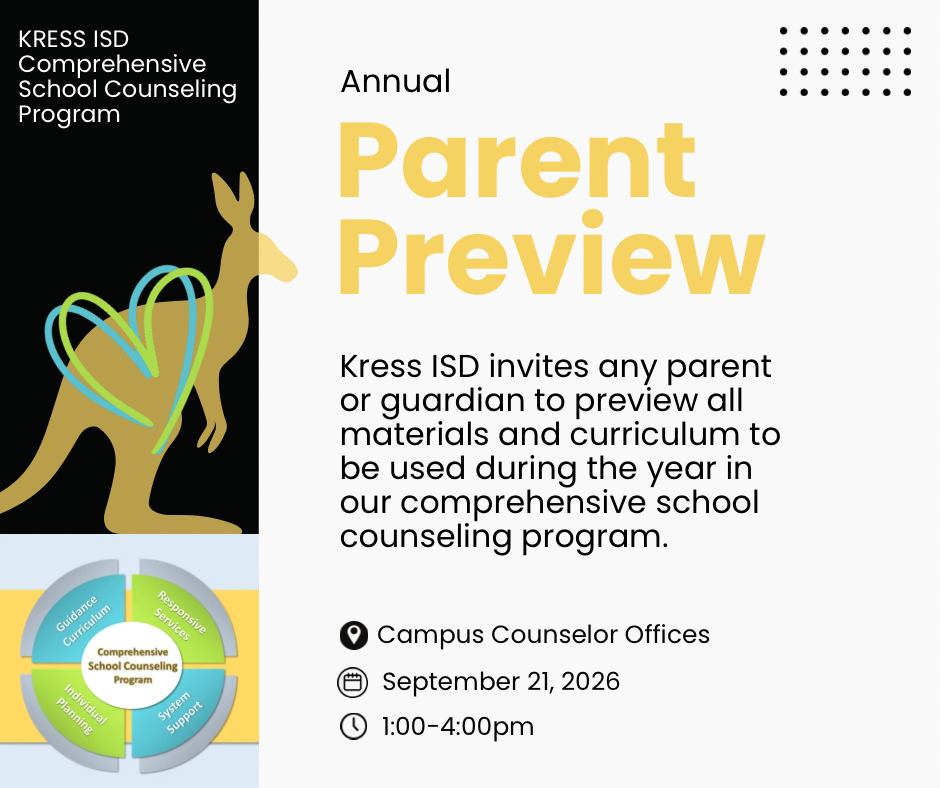 Counseling Materials Parent Preview