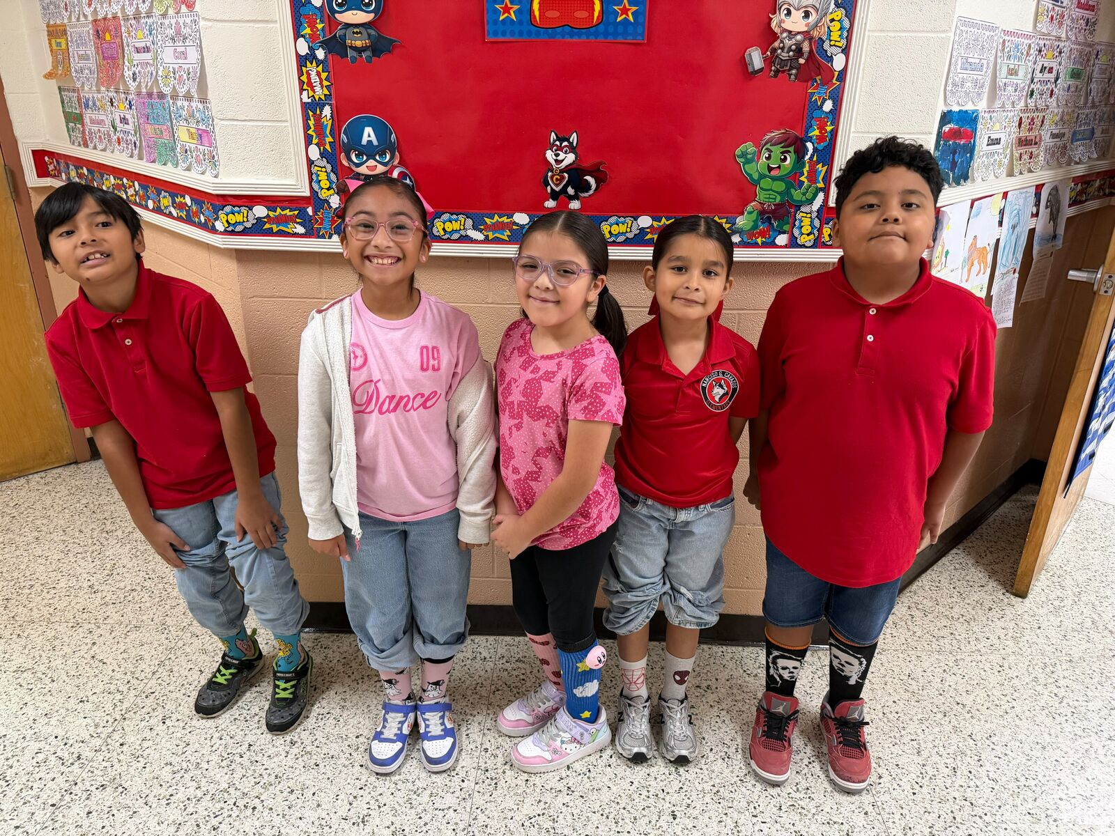 🧦❤️ Red Ribbon Week at Cavazos Elementary! ❤️🧦
