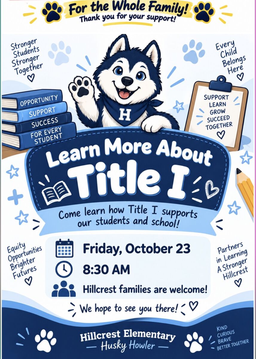 Annual Title I Parent Informational Meeting 