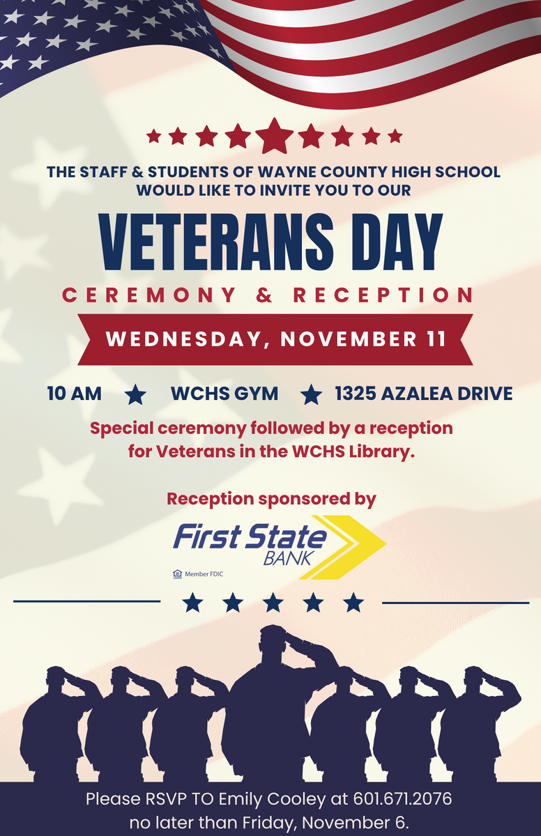 🇺🇸❤️🤍💙 Veterans Day Program💙🤍❤️🇺🇸