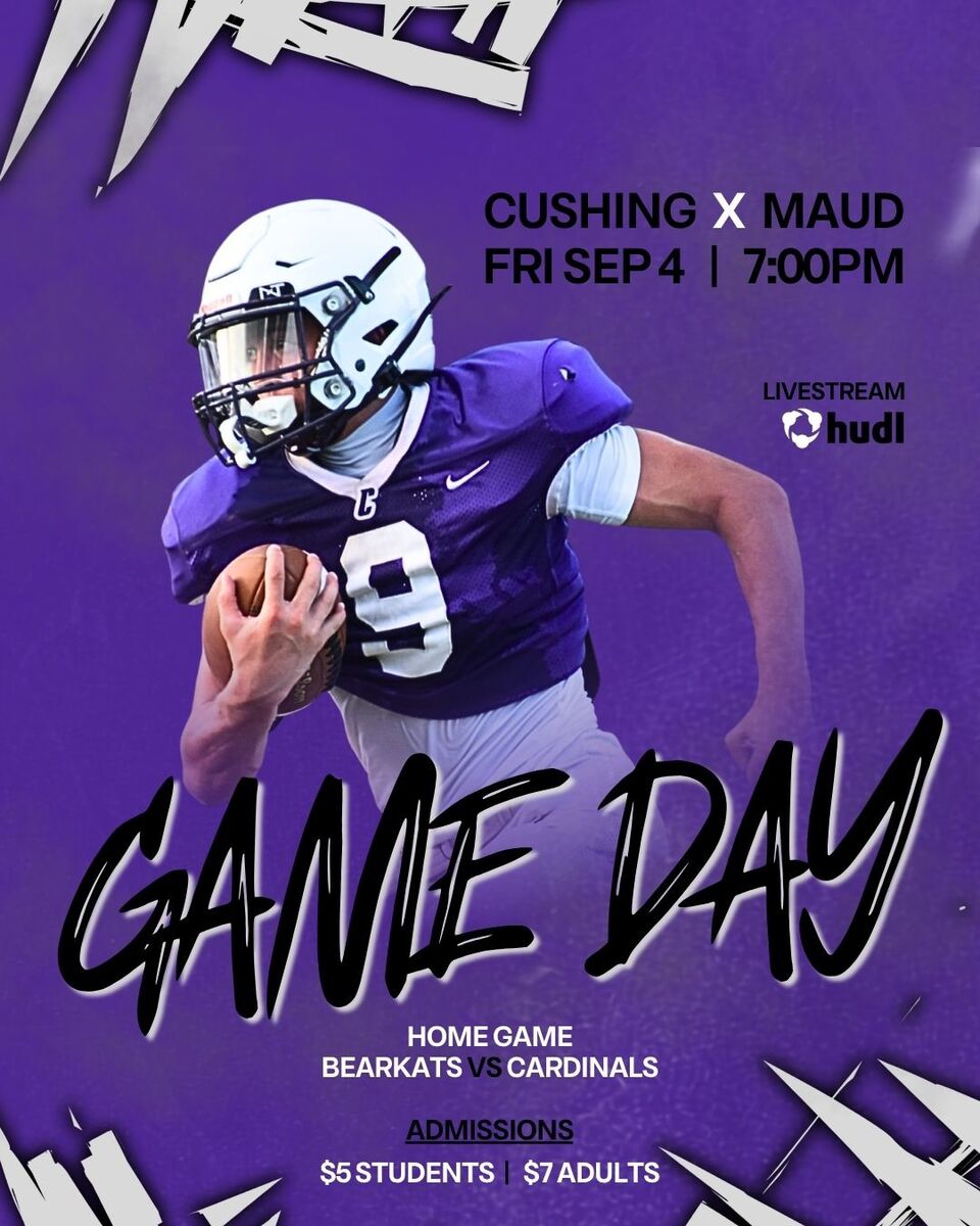VARSITY FOOTBALL — HOME GAME TODAY 🏈