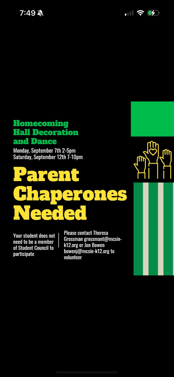 Volunteers Needed 