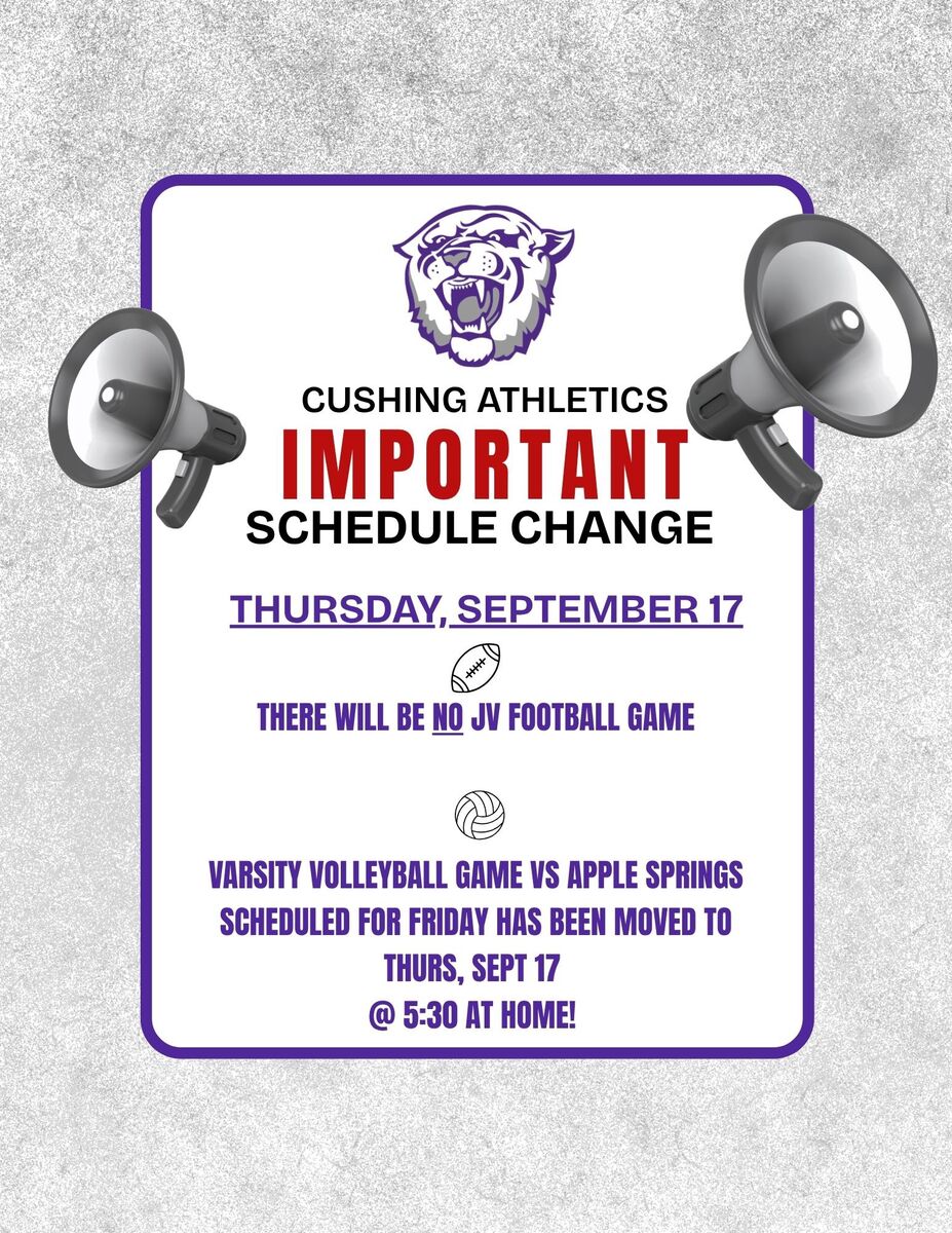 UPDATE FOR THIS WEEK’S EVENTS‼️
