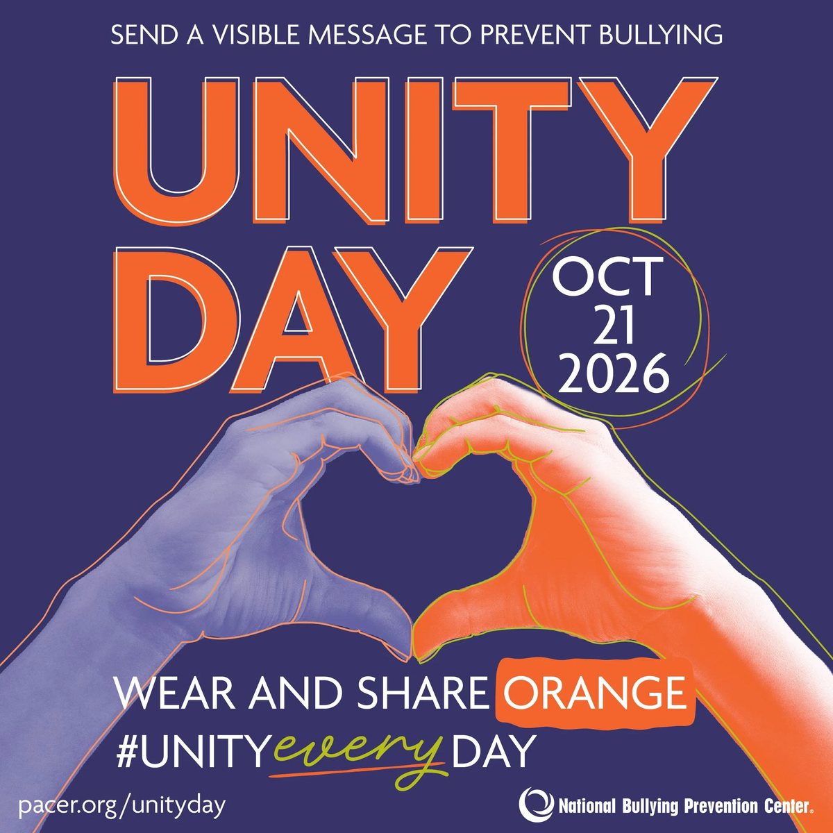 Wear Orange for Unity Day on October 21!