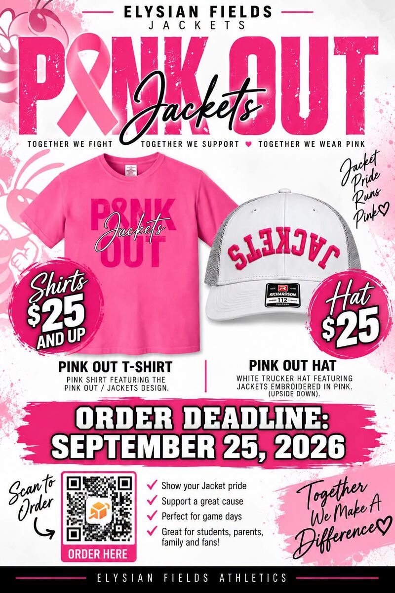 It's Time To Pink Out!