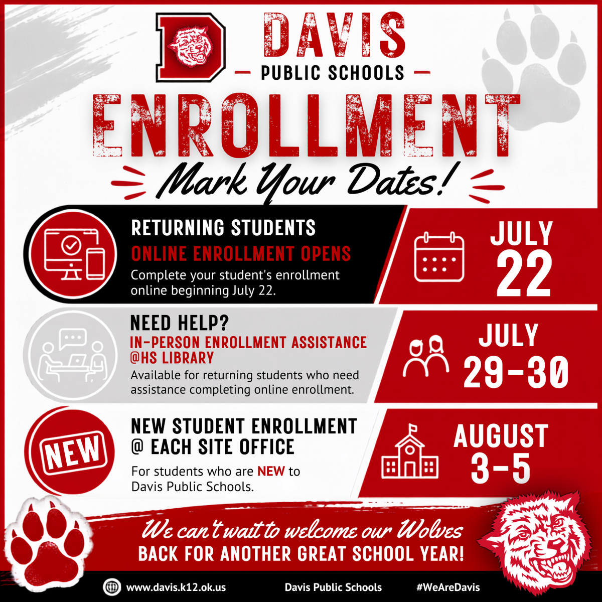 ENROLLMENT INFO
