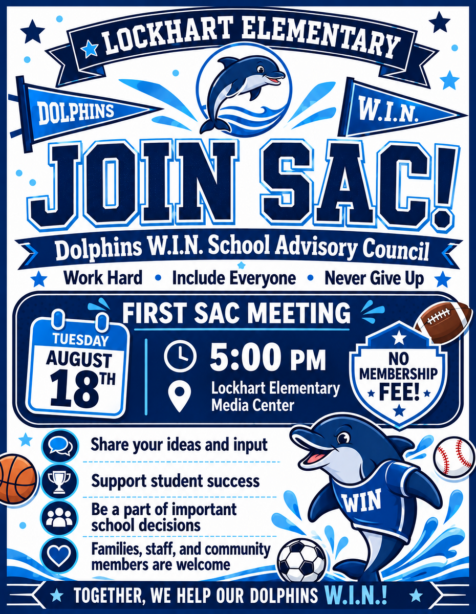 SAC Meeting next week 