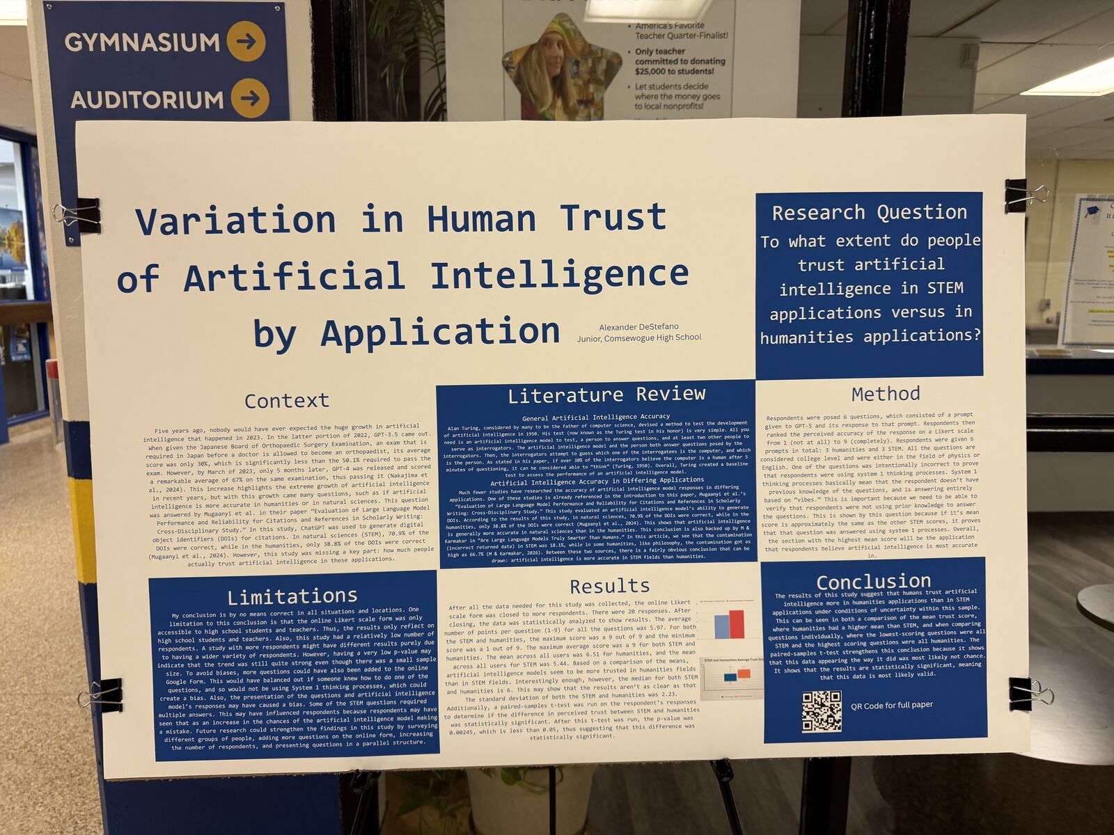 Students Present Capstone Projects at 2nd Annual AP Symposium