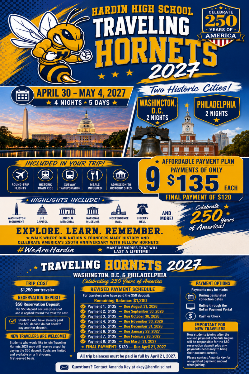 Traveling Hornets May 2027