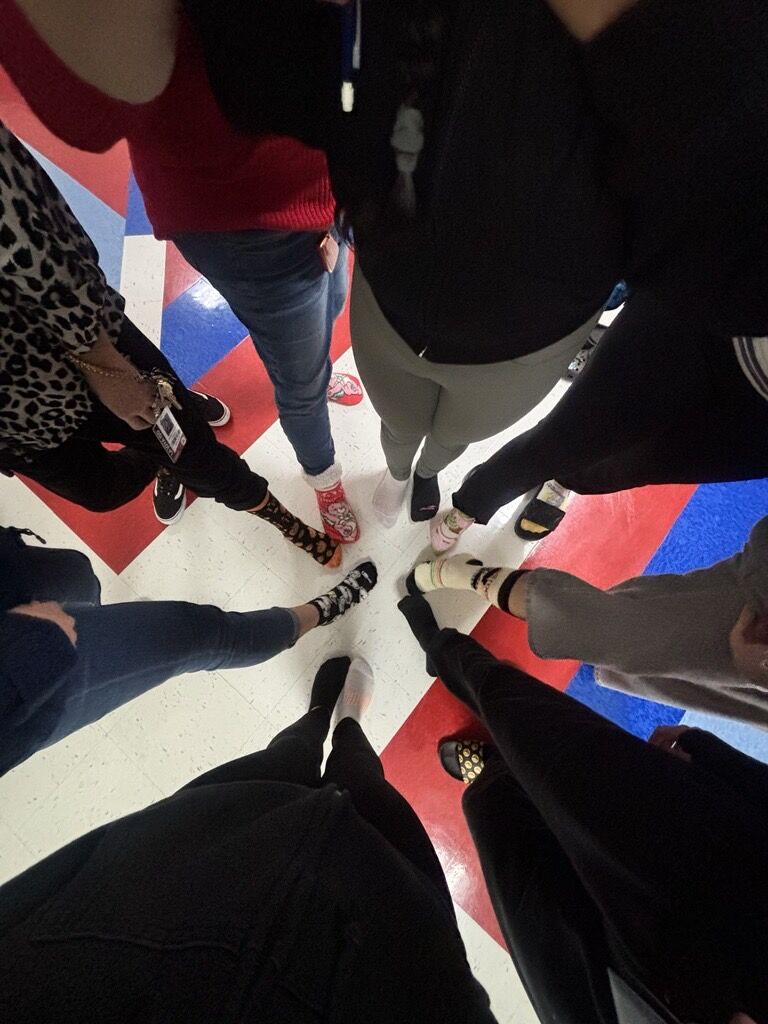 Red Ribbon Week-Crazy Sock Day!