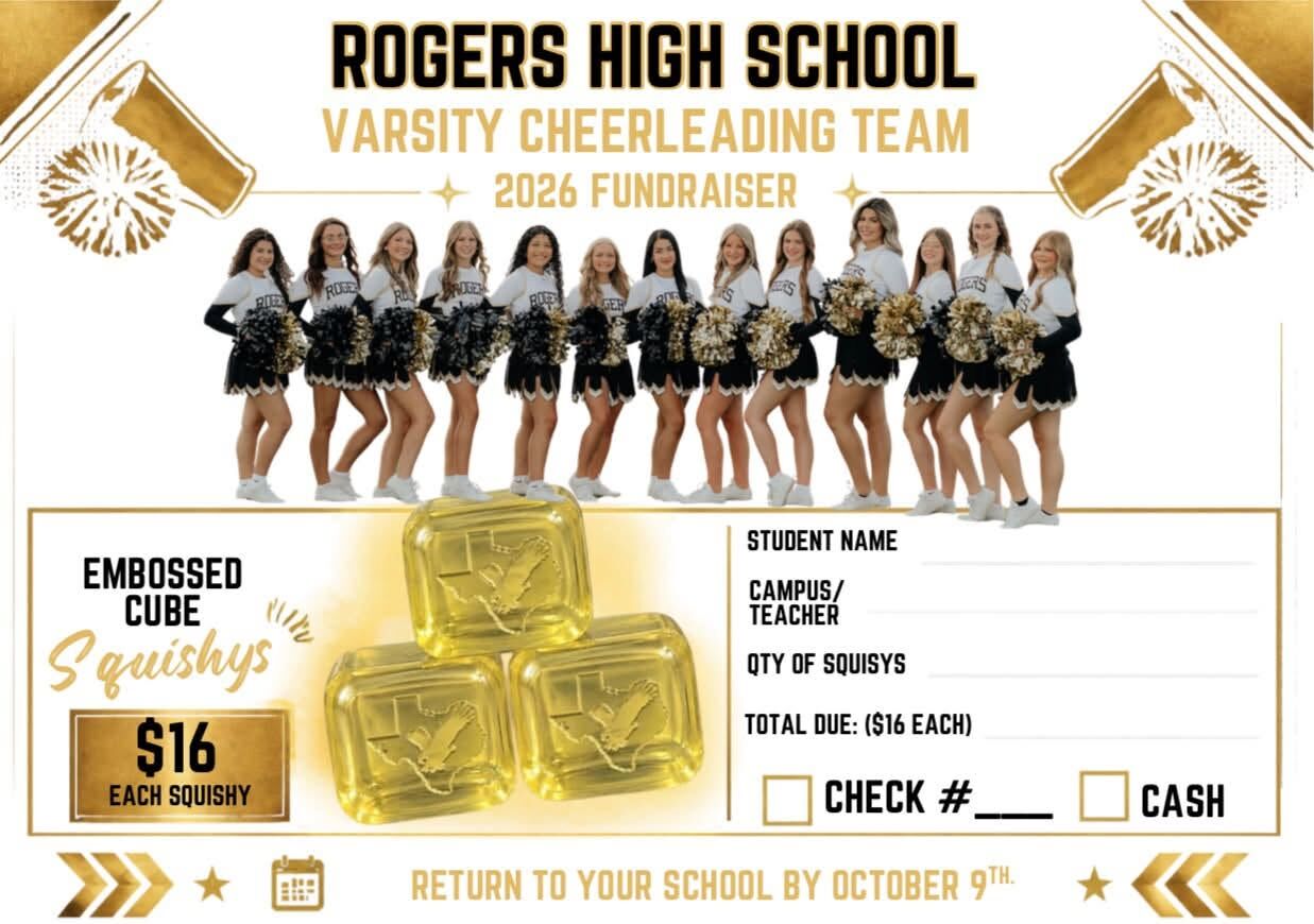RHS Cheerleaders Squishy Fundraiser