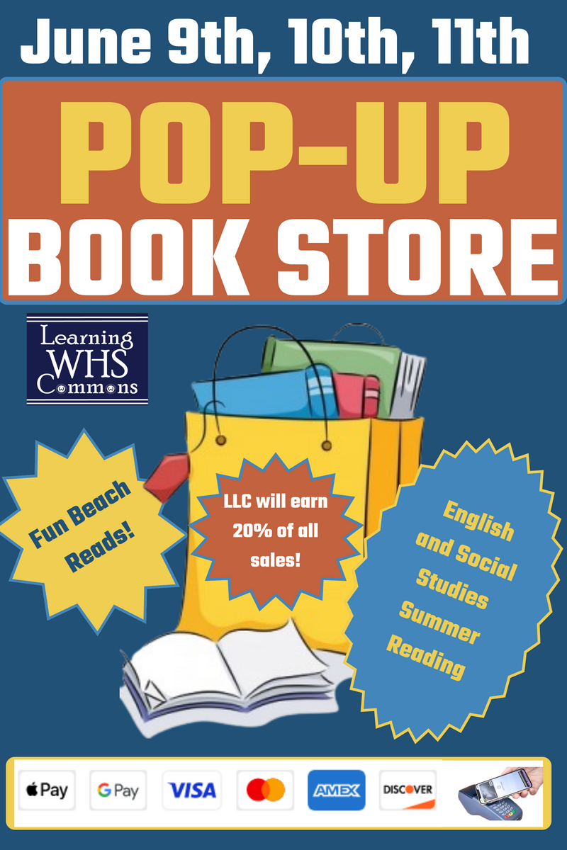WHS LLC Pop-Up Book Store!