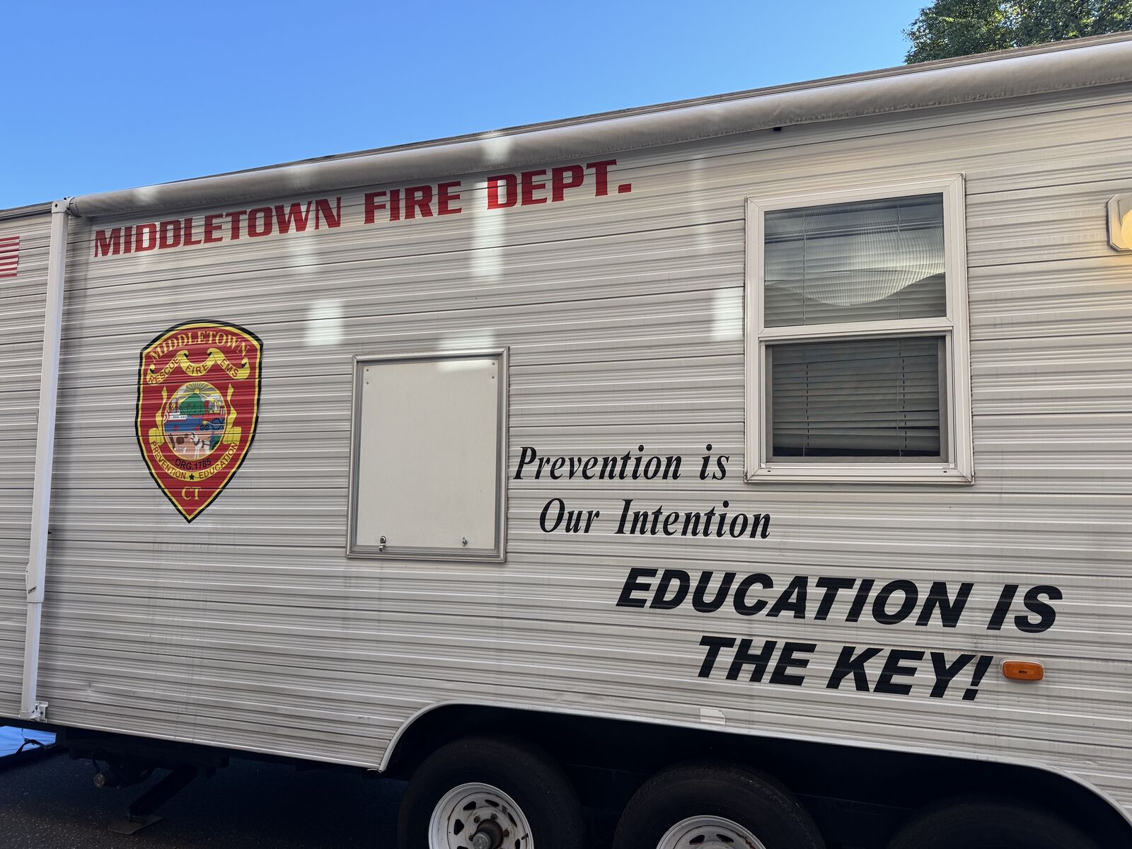 Middletown Fire Department visit!
