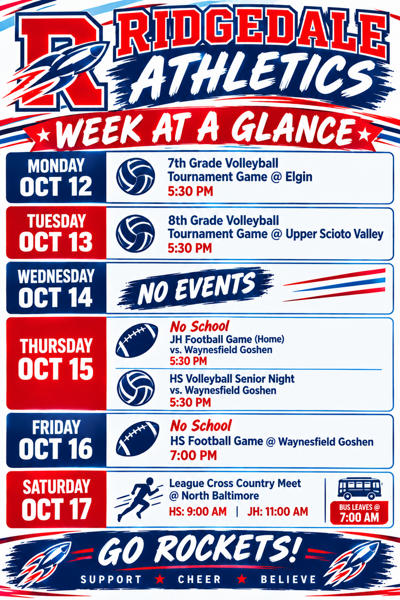 Weekly Athletics