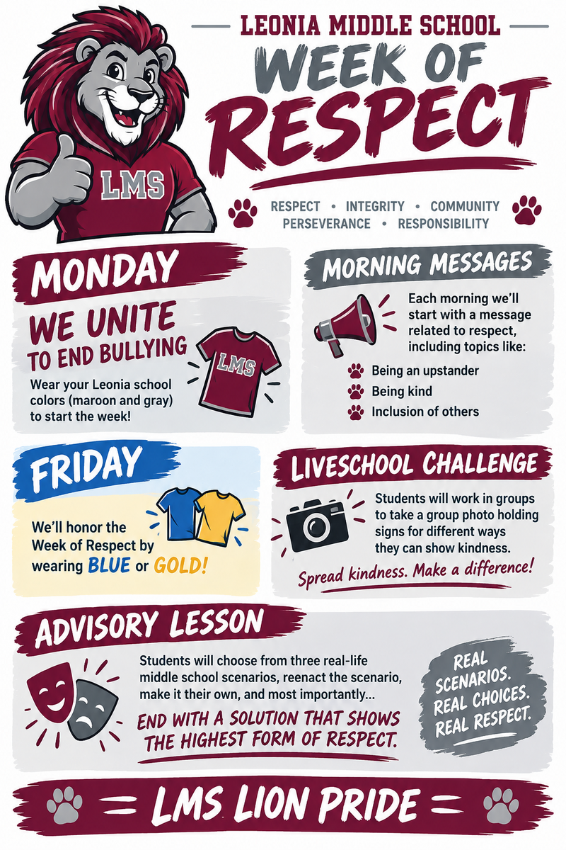 💙 Week of Respect is Coming to LMS! 🩶