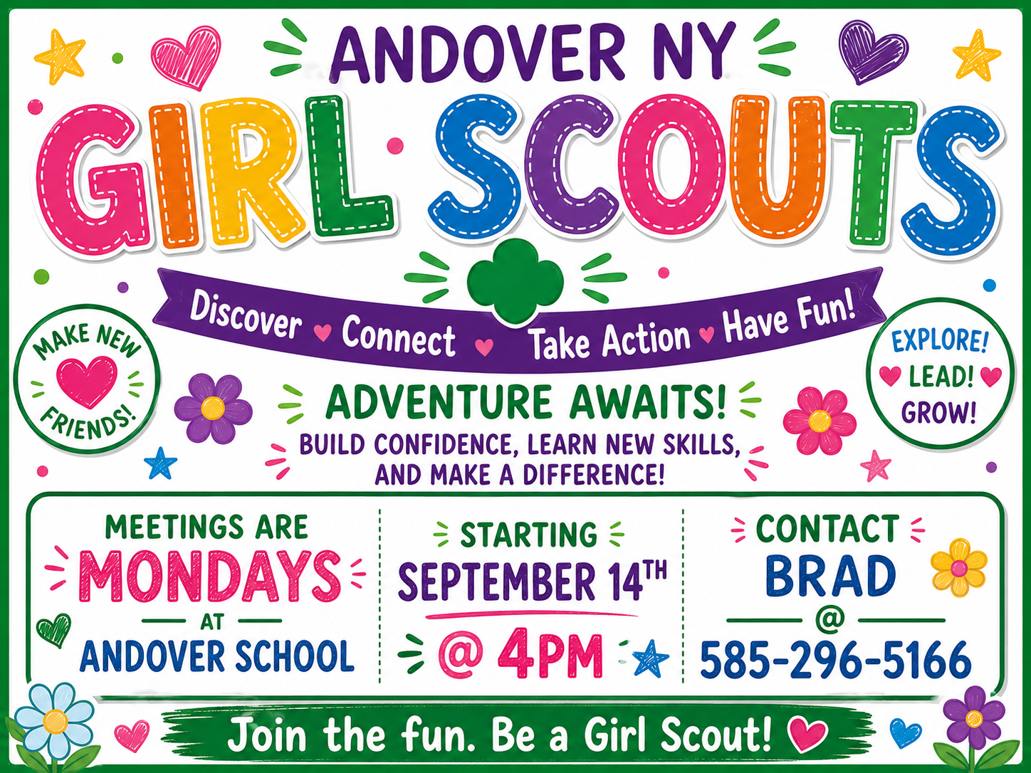 Join the Fun: Andover Girl Scouts