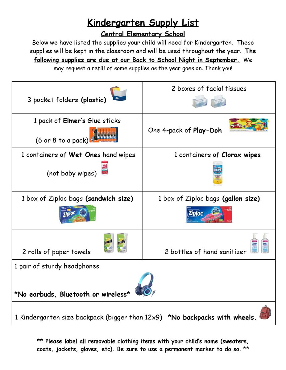 School Supply Lists [2026-2027] 📋🖊️