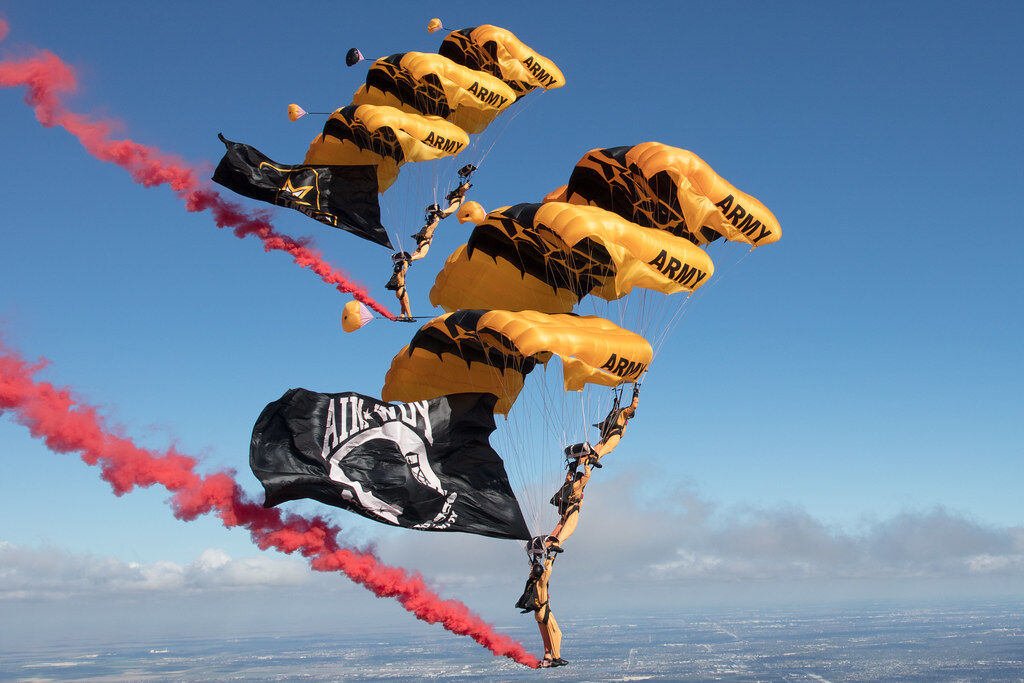 PGHS Varsity Football’s Military Appreciation Night on Aug. 28 to Feature Pre-Game Parachute Drop by U.S. Army Golden Knights
