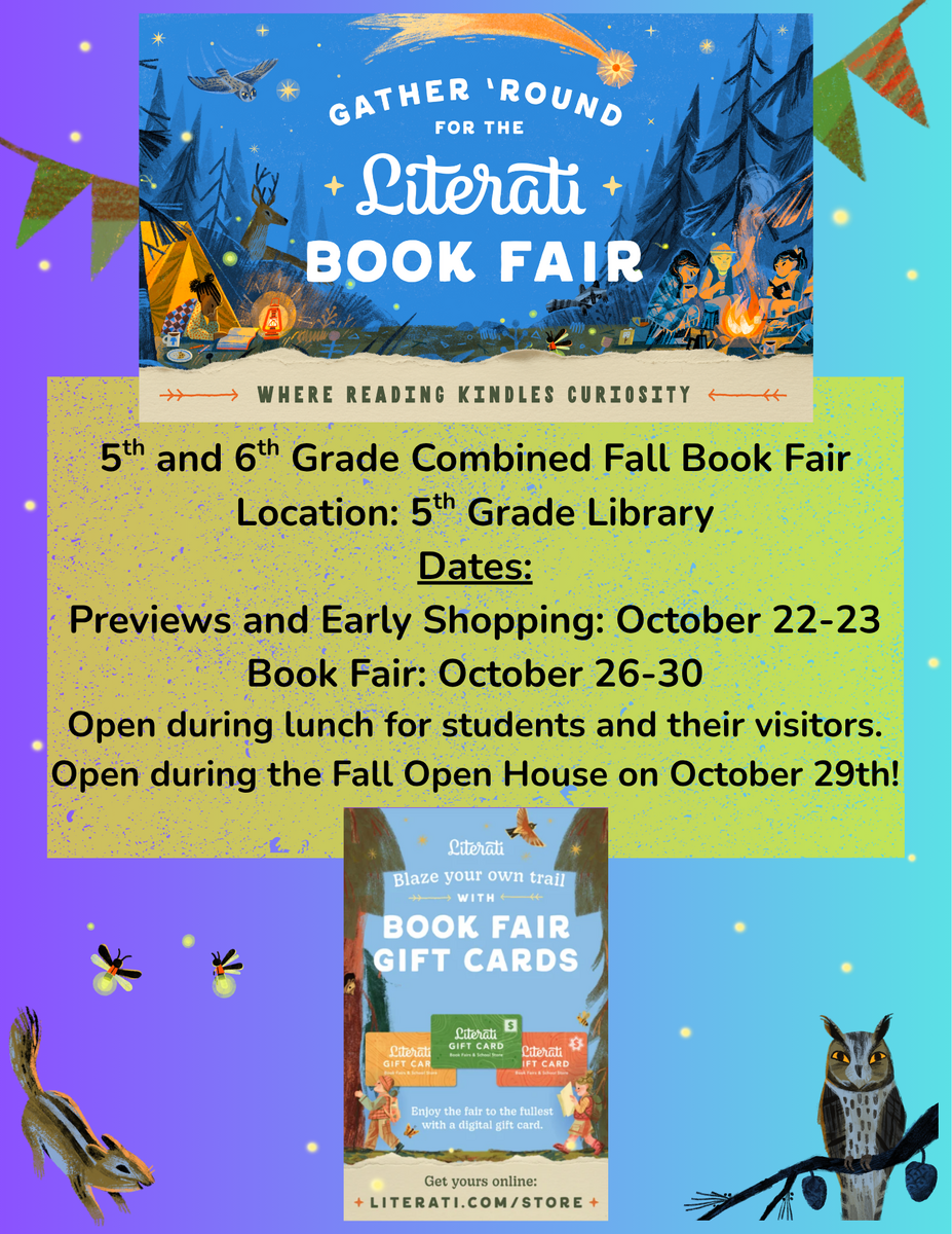 Fall 2026 Literati Book Fair October 26-30